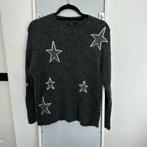 Rails Charcoal Virgo Star Sweater